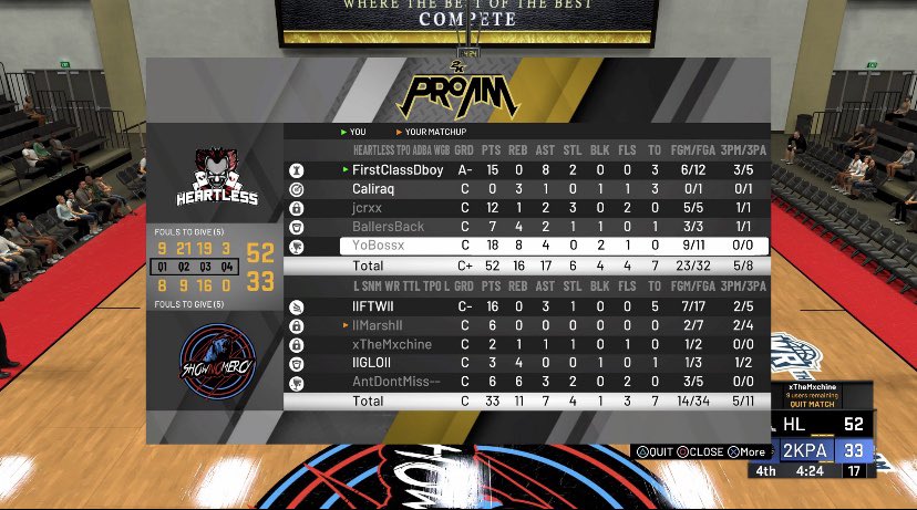 GGs to @SNMProAm in The Elite 8 of @WRproamleague playoffs as we sweep them and advance to the Final 4 

PG: <a href="/Love_Vertt/">乔恩🥷🗡💕</a> 
SG: @CALlRAQ 
SF: @jcrxx_ 
PF: <a href="/BallersBackx/">Nel</a> 
C: <a href="/YoBossx/">Boss💫</a> 

<a href="/TexasStarrr_/">Jay Epps</a> @youFamousEnough @RankEm_ <a href="/sawcfree/">kenn</a>