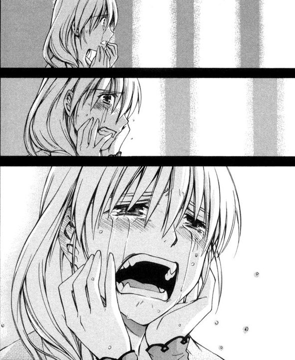 It's so weird to see an ad for D/ollsk/ill and immediately recognize that the manga panel was stolen from Chrno Crusade how dare you besmirch the memory of my queen. 