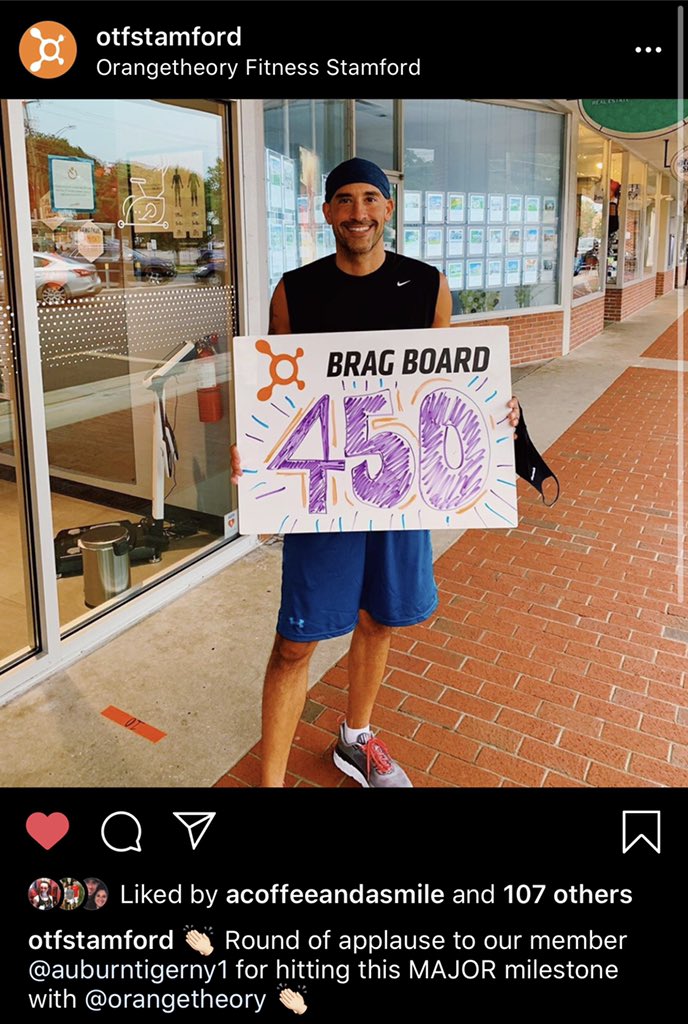 GKaranastasis's tweet photo. Some of you know what happened to me 6 years ago.... most don’t.... but glad @orangetheory has been my 2nd family for last 3 years!!! #450classes https://t.co/6mgyip9sML