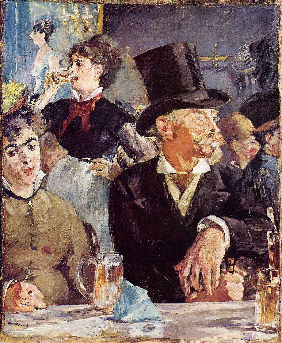 At the Cafe-Concert, 1879 #edouardmanet #manet