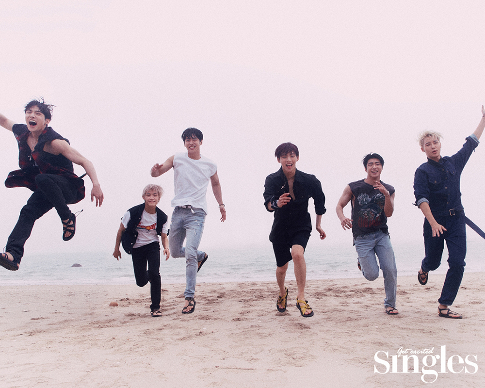 allkpop's tweet photo. 'Road To Kingdom' competitors Pentagon, ONF, & TOO reunite on the beachside in summer 'Singles' pictorial
https://t.co/NgDN5WKp3Q https://t.co/yaOjByGJAG