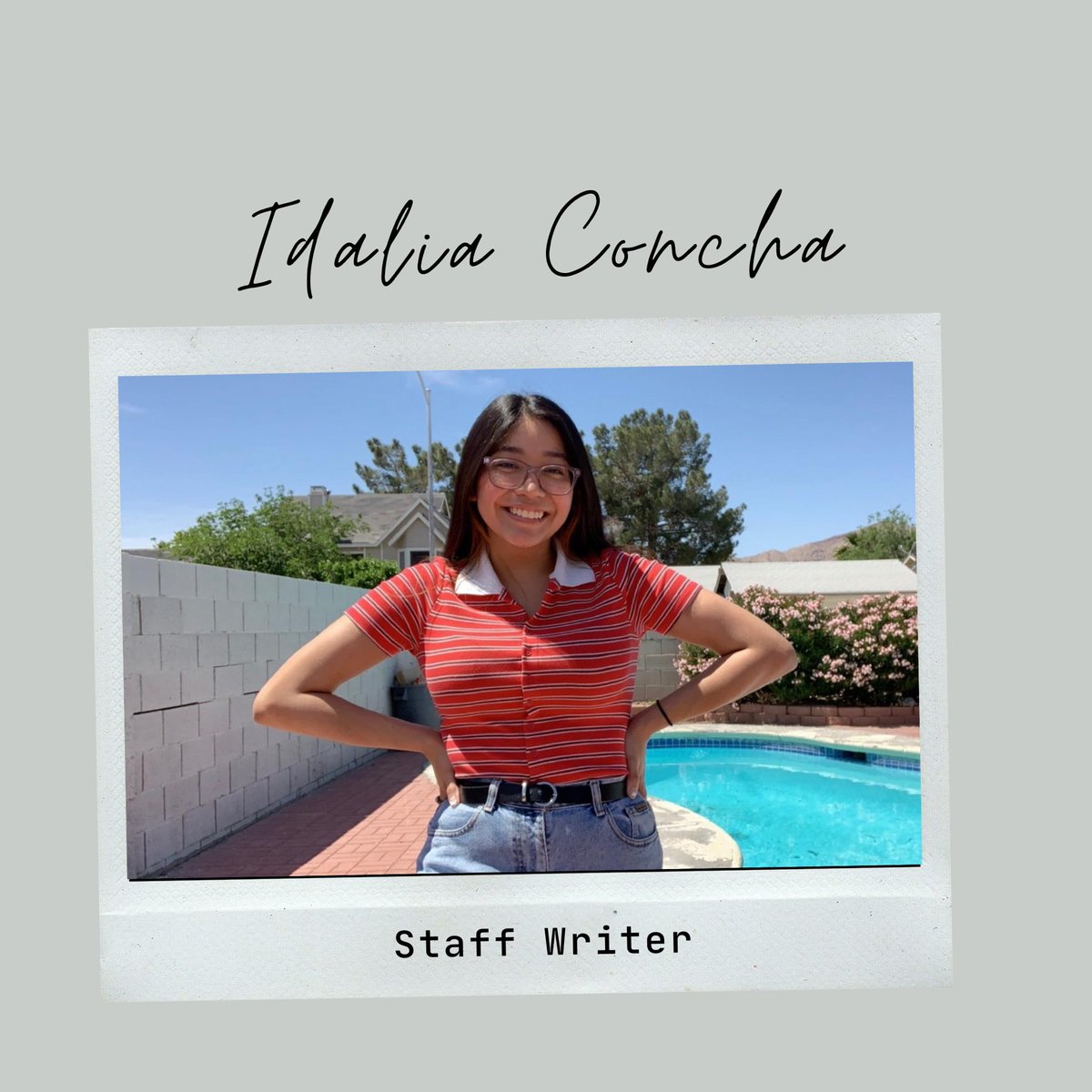 insightmagunr's tweet photo. Meet our Staff Writer, Idalia Concha! 🦋 Idalia is an incoming sophomore studying journalism. She has been working with Insight since her freshman year and loves writing, photography, and attending lots of concerts! 🤍 #insightmagazineunr https://t.co/4E7sABqZo0