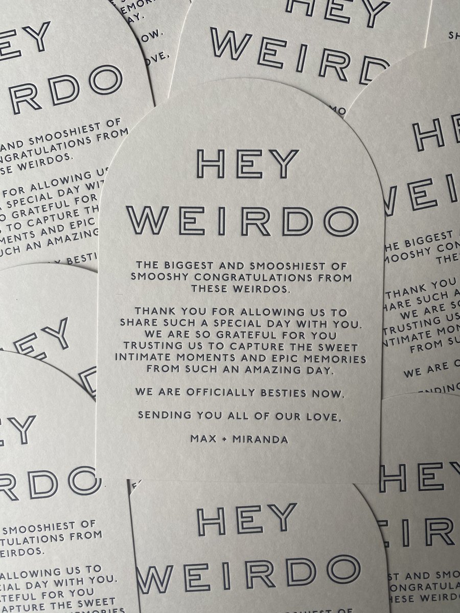 BellesandBells's tweet photo. Still dreaming of these luxe thank you cards we had the pleasure of creating for @ohwild_ — Black Letterpress on Almond https://t.co/yxvaJ4dyfO