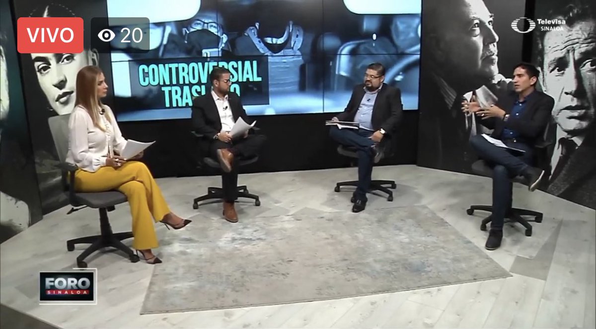 yolandadelacruz's tweet photo. Estamos al aire en #ForoSinaloa
@PerezDiazMX 
@rojasriverjesus 
Axel Avendaño
Canales 9.1 📺 y 109 cable 📡

@TelevisaSinaloa https://t.co/C9TH4sn1jP