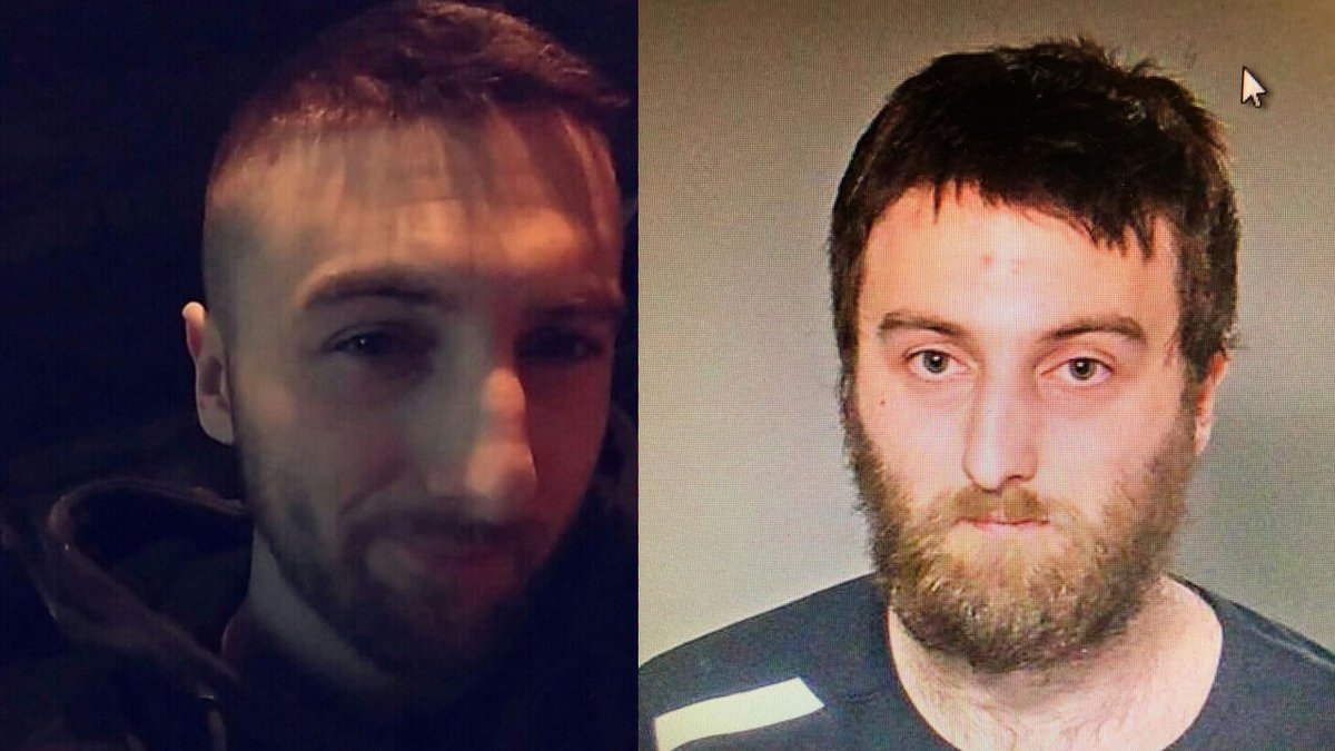 WBAY's tweet photo. FIRST ALERT: Have you seen this man? Appleton Police are looking for Connor Hesson, who they say hit 3 squad cars head-on as officers tried to take him into custody. He's considered armed and dangerous. Details:  https://t.co/2l0hkdxbIS https://t.co/rmVx1V10Xr