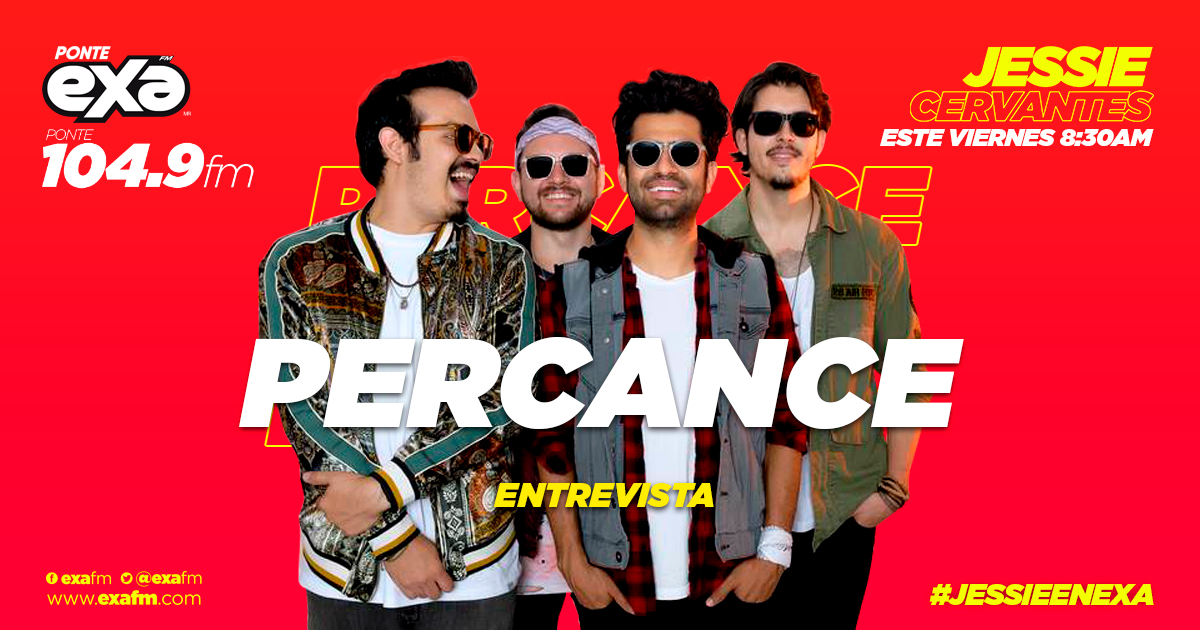 ¡Este viernes no te puedes perder la entrevista con @percance en #JessieEnExa! 🎶🙌 Te esperamos de 6 a 10 AM por el 104.9 fm con @jessiecervantes... 📻 exafm.com