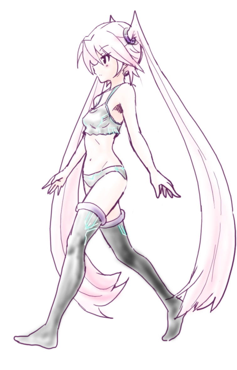 暫 にゃん古代戦争ガイアたん可愛いーッ En Twitter 久しぶりに正面立ち絵ではないものを描こうと思い 横向きの歩きポーズを描いてみました ブラシツールでじゃじゃーっと描きました いやぁ めちゃんこムズいです バランスが カリファさんに歩いていただき