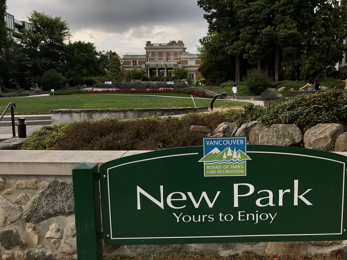 j_mcelroy's tweet photo. when you put a placeholder name for the park sign in the planning document and forget to change it before it goes to the print shop https://t.co/tywZ99KVRz