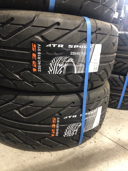 Perfect Repair】様です！ ATR SPORT 123S 235/40/18 2本 