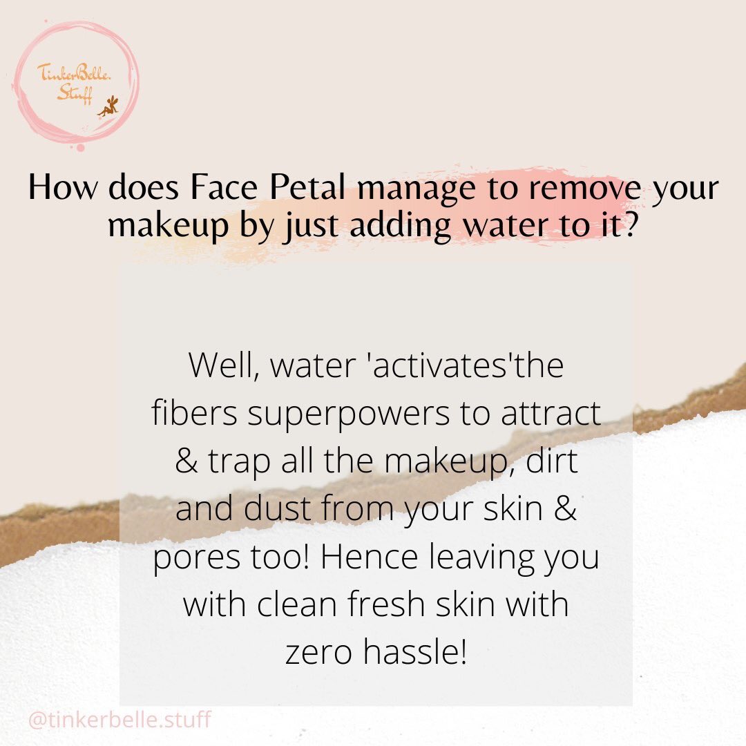 Banyak fungsi Face Petal ni tau. Saya nak share fungi dengan kelebihan Face Petal ni  The most important part is “save money from buying (cotton pad, micellar water) 