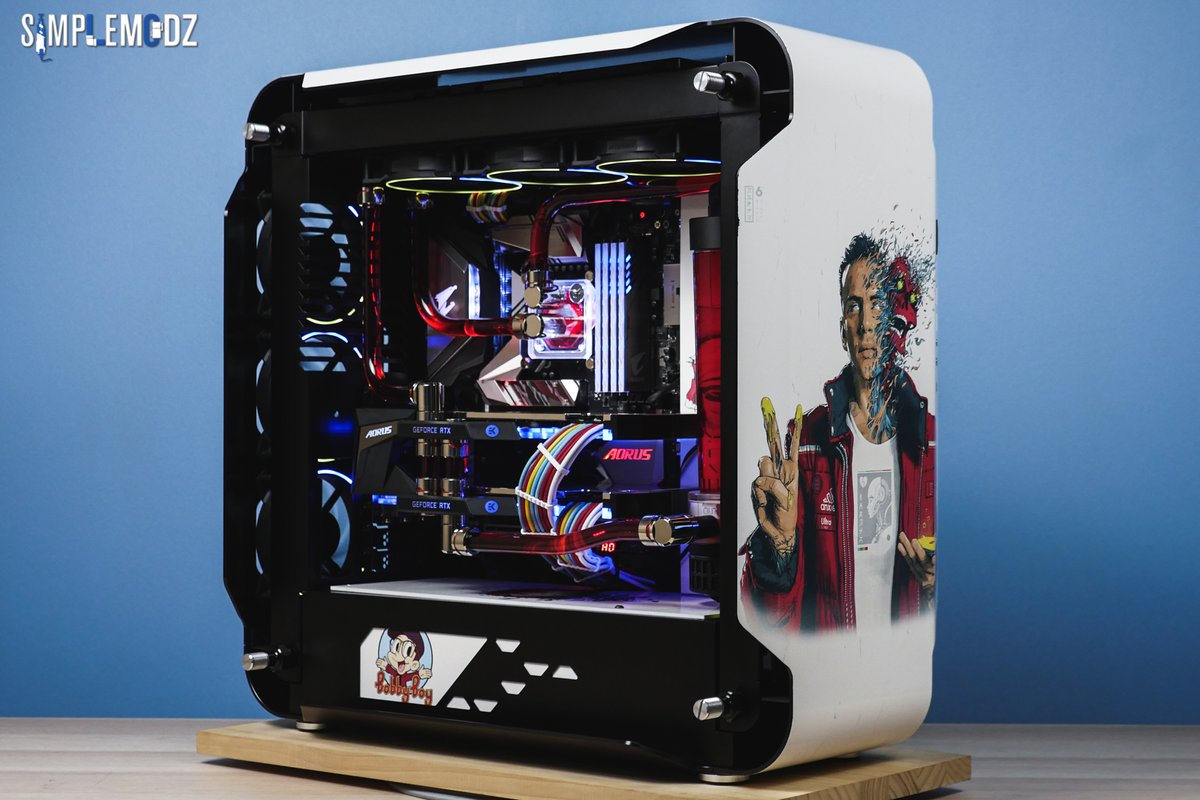 Okay so I just tweeted for the first time to #AskLogic can I build you a crazy custom PC for your new streaming set-up?

Here's my #COADM tribute build from earlier in the year - youtu.be/eAx2AaXWKZ8 <a href="/Logic301/">Rap Ron Howard</a>
