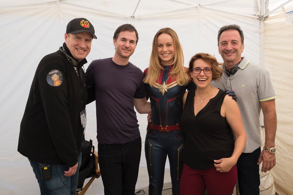 brielarson's tweet photo. Looking back at photos. 💕 It’s been the privilege of a lifetime to be your captain marvel. Can’t believe this all started at ComicCon 4 years ago today 🥰 https://t.co/nbRxkbVnmf