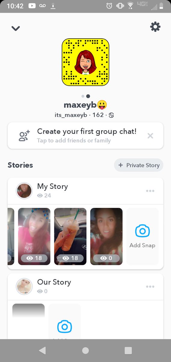 MaxeyBailey's tweet photo. Snap me 😛😛 https://t.co/UNNGv3MWr1