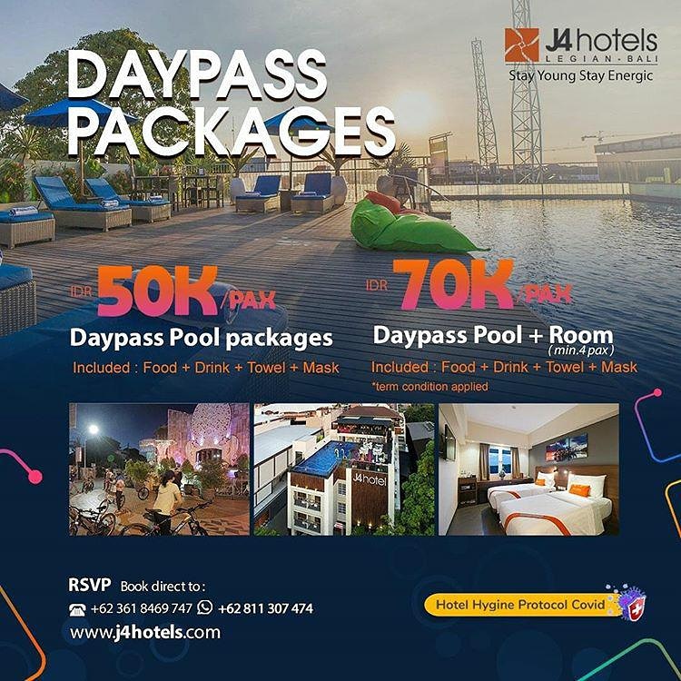 myndplusevent's tweet photo. Nikmati asiknya berenang di Rooftop Swimming Pool cuma dengan IDR 50K udah dapet Makanan + Minuman juga loh 😍

Ada paket sama kamar nya juga. Cuma IDR 70K / pax 😱
Yuk kapan lagi nikmatin berenang di Rooftop Swimming Pool nya @j4hotels di tambah bisa foto-foto cantik di kamar https://t.co/y6GXnET5mZ