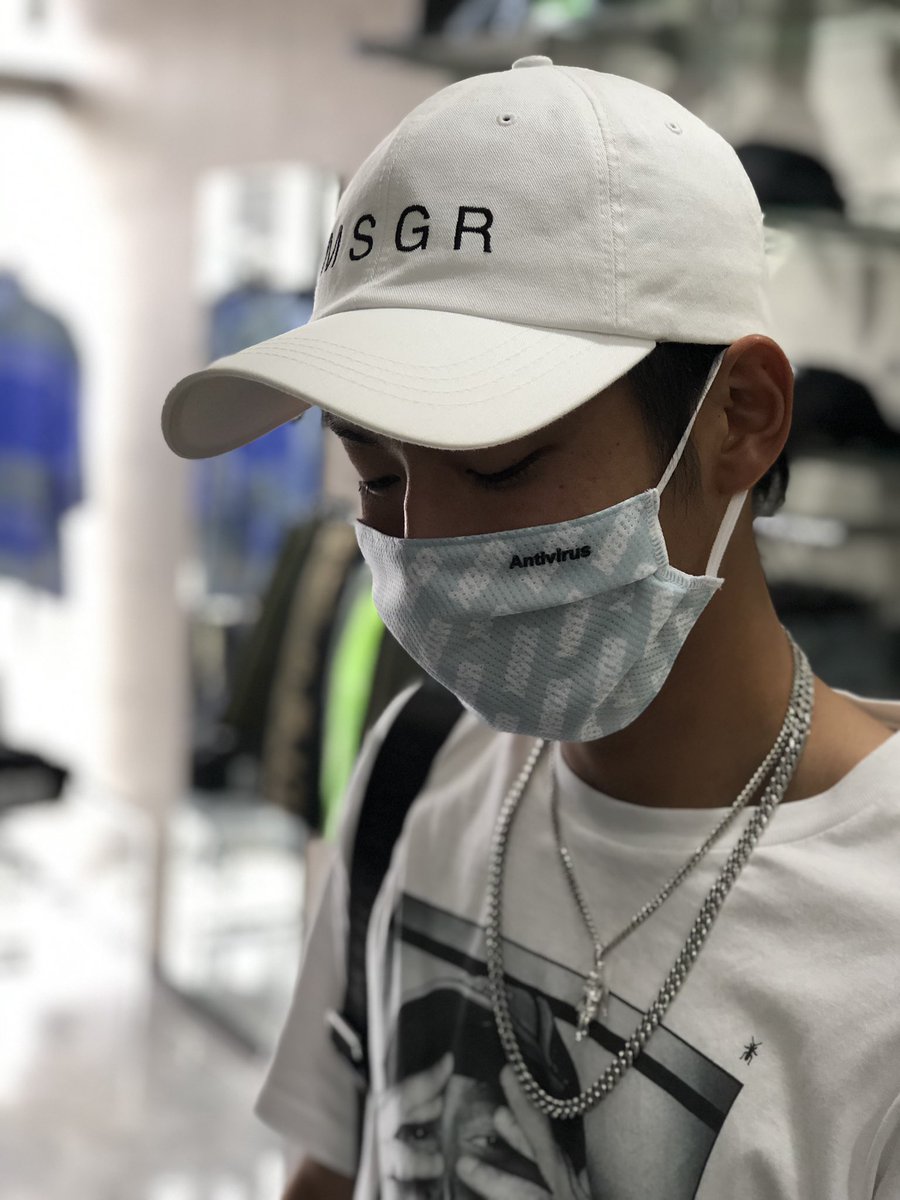 MSGRKN's tweet photo. MSGR AG MASK (接触冷感マスク)
サイズ：L,  S
( Antibacterial )
夏、熱中症対策仕様の表面メッシュで通気性と接触冷感効果が加った
日本製の繰り返し洗って使用できる抗菌・防臭マスク
Ag(銀)の力による抗菌・防臭作用 https://t.co/ubwufcBSpi