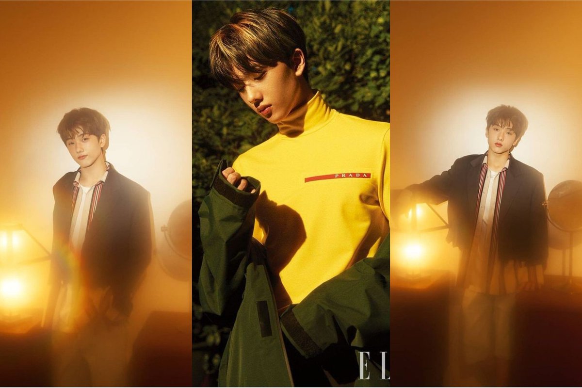 kpop's future looking handsome and angelic. these are some of the pictures from his magazine shoots.