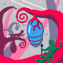 retromantis's tweet photo. @Pixel_Dailies #pixel_dailies #cocoon #pixelart #pixelartist #pixel #pico8 #digitalart #retromantis https://t.co/1HUg7sYMgu
