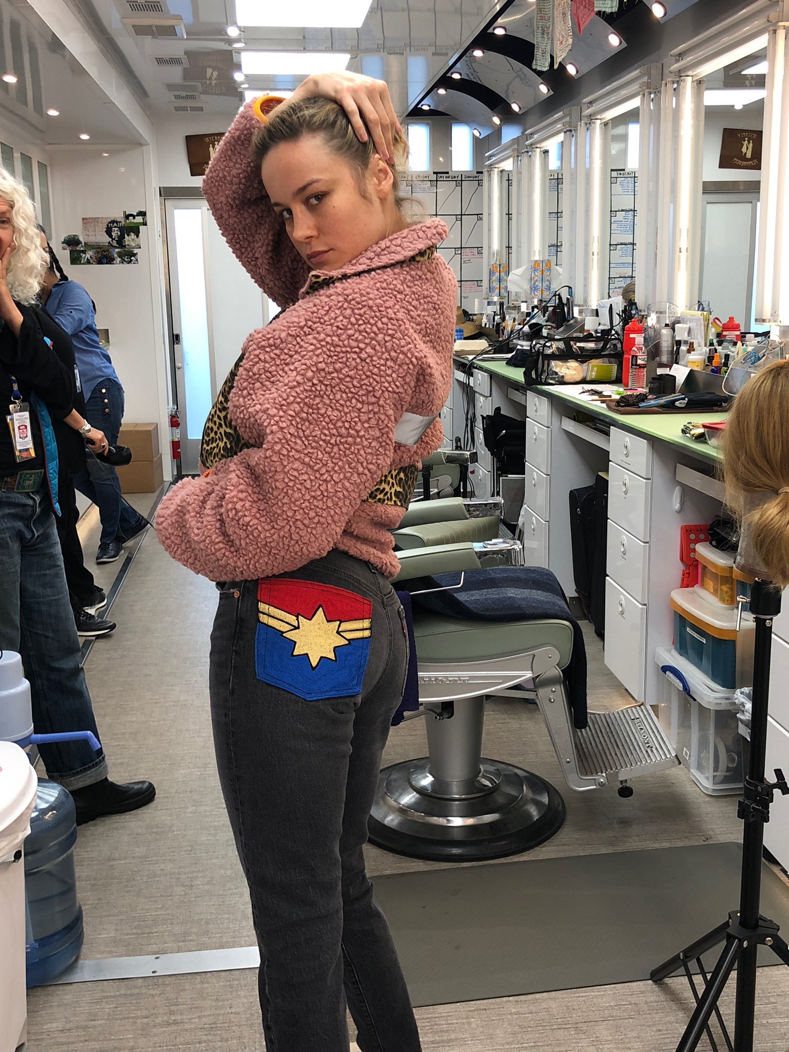 Ass brie larson Marvel Reportedly