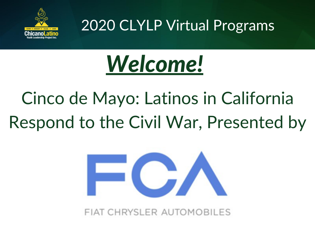 CLYLP's tweet photo. Can you believe that #CLYLPDigital Week 2 is over?
Tonight our participants joined sessions around this week's theme of "Culture". Thank you to @FiatChrysler_NA, #WeingartFoundation and the @LatinoCommFdn for your support of #CLYLP! https://t.co/yAjlYbRgt3