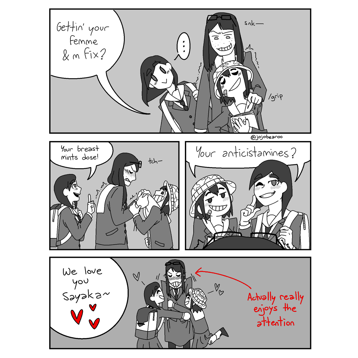 Kanamori “of course my name is pretty I picked it myself” Sayaka

#Eizouken