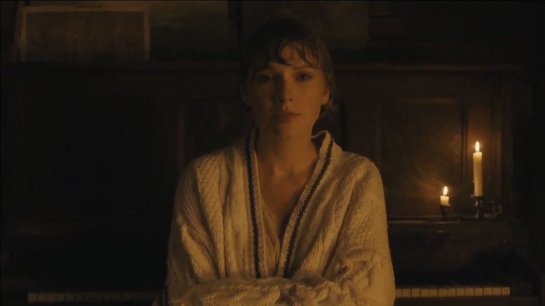 TSwiftLA's tweet photo. 🎵| When you are young they assume you know nothing #cardiganMusicVideo #Folklore https://t.co/GtMpfv5BSs