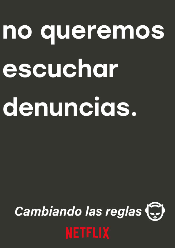 creativiral11's tweet photo. Vinimos a cambiar las cosas como las conocías #CambiandoLasReglas #NoQueremosEscucharDenuncias https://t.co/Ogb1xw0G2Q