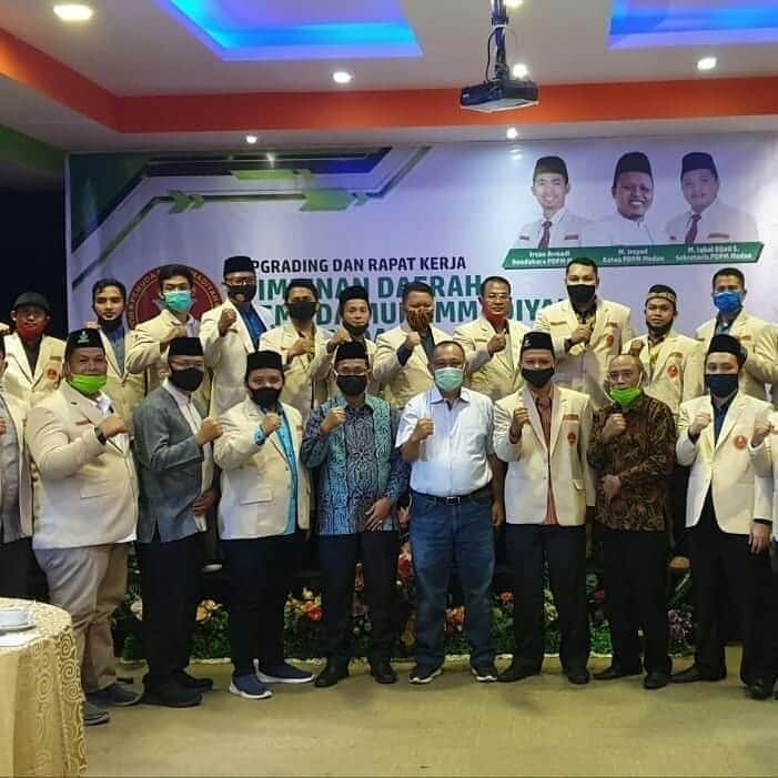 Plt.Wali Kota Medan Ir.H.Akhyar Nasution.M,Si menghadiri acara Upgrading Dan Raker PD Pemuda Muhamadiyah Kota Medan Periode Amaliyah 2018 - 2020 di Hotel Miyana.Jl.H.Anif No 28,Medan Estate Kec.Percut Sei Tuan Kab.Deli Serdang,Minggu ( 19/7/20 )

#AkhyarNasution