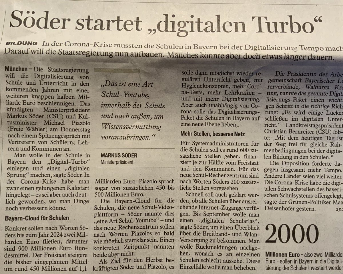 Der Geist ist willig... ( Aus dem Fränkischen Tag, 24.07.) #twitterlehrerzimmer