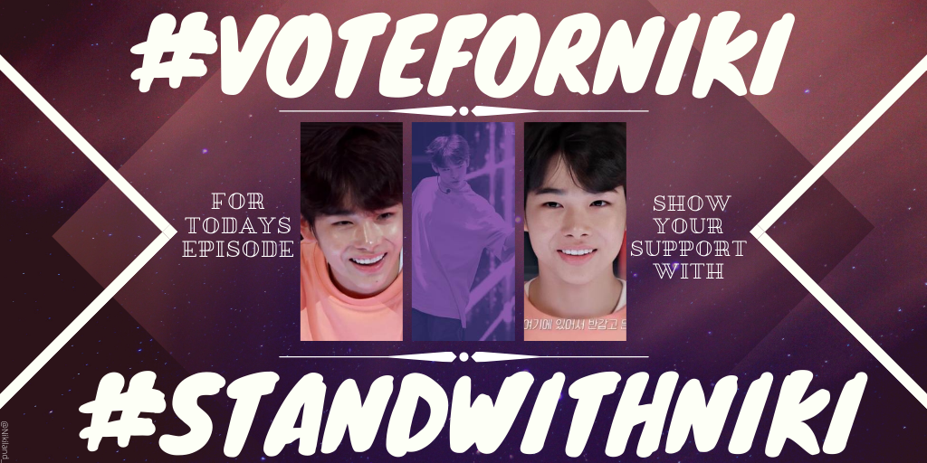 Nikiland_'s tweet image. HASHTAGS FOR NIKI WILL BE

#/VoteForNIKI
#/StandwithNIKI

-&amp;gt;Do not use the hashtag unless it's airing time!💜

Let´s fight together Nikitties 💜😼

#ILAND #NIKI #ILAND_EP4 #니키 #ニキ #ILAND_NIKI #ProtectNiki #Nikiprotectionsquad  #아이랜드