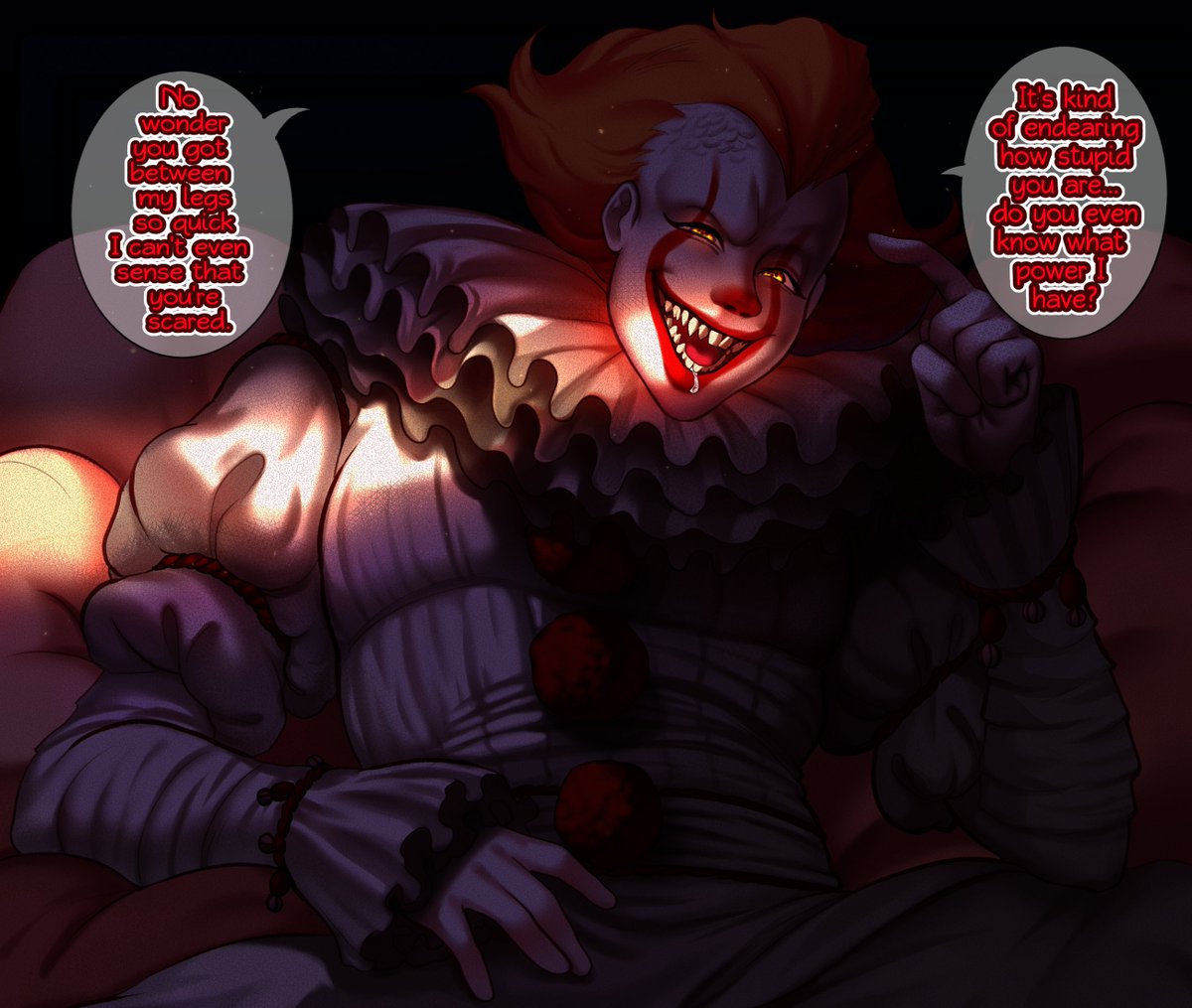 Pennywise the mean ass clown.