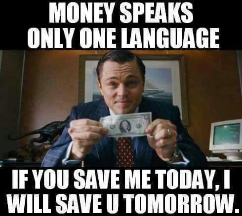 Usefirst_me's tweet photo. Money speaks only one language "if you save me today, I will save you tomorrow", doesn't it? 🙃

#usefirst #americandream #savings #wealth #financialadvice #financialplanning #money #advisor #fintech #moneycoach #retirement #budgeting #millionaire #wellbeing #apps #tech https://t.co/4mwSgTliRA