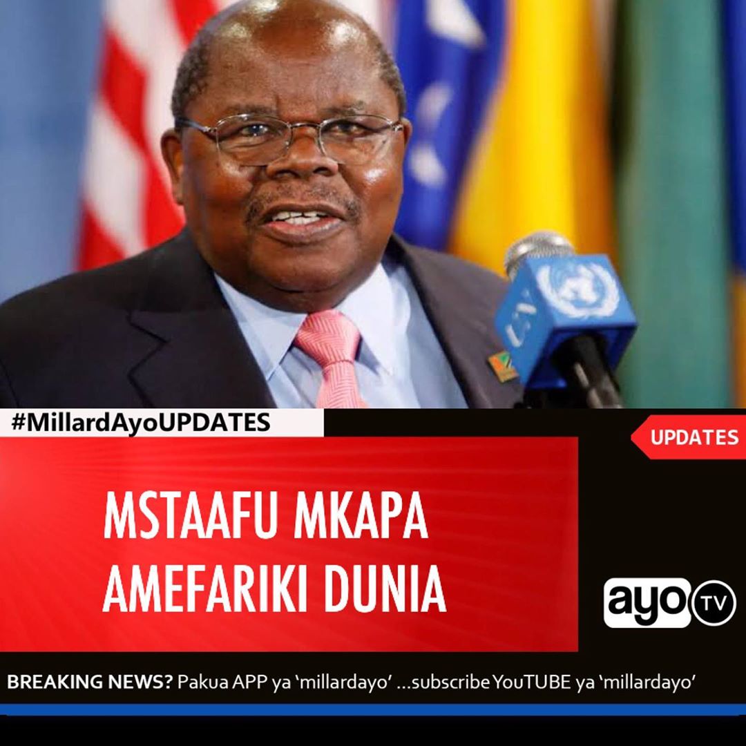 IssaMus65770525's tweet image. Nimepokea kwa masikito makubwa kufuatia kifo cha mh. Benjamín.W mkapa kufuatia kifo chake.innalilah waina illah rajiuuñ.M/Mungu ailaze roho yake mahali pema peponi amina