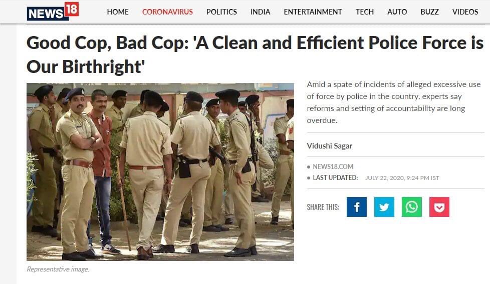anujakapurindia's tweet photo. “A clean and Efficient Police force is our birthright” #AnujaKapur #AnujaTrehanKapur
https://t.co/0rXMqlTmgT https://t.co/WCClZUeWkM