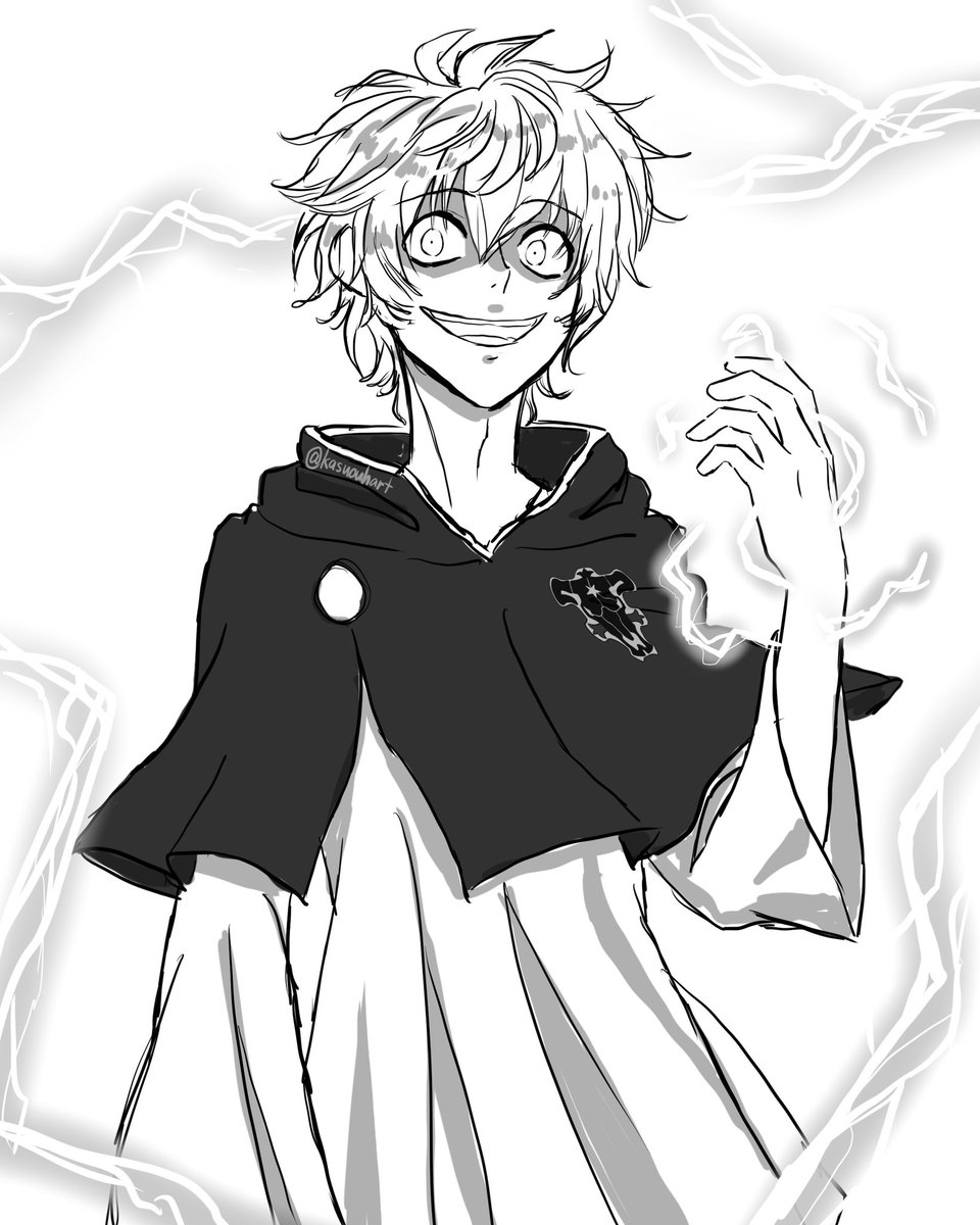 Kasuouhart Comms Open Just Another Blackclover Art Luck Is My Fave Blackbull Member Sketch Doodle ブラッククローバー イラスト Illustration ラックボルティア T Co Fhnuumtbqr