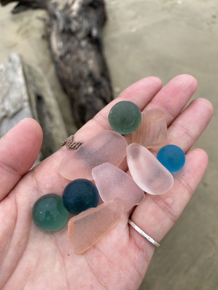 ぴんく祭りか💖
#seaglass #seamarble