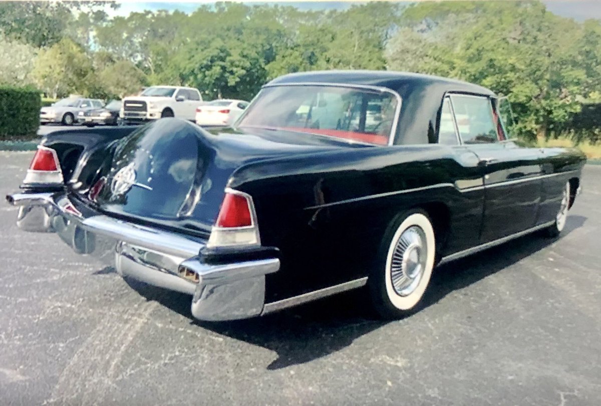 johnnyrockhill's tweet image. #BasicBlack #Continental Stunning with Red Interior
