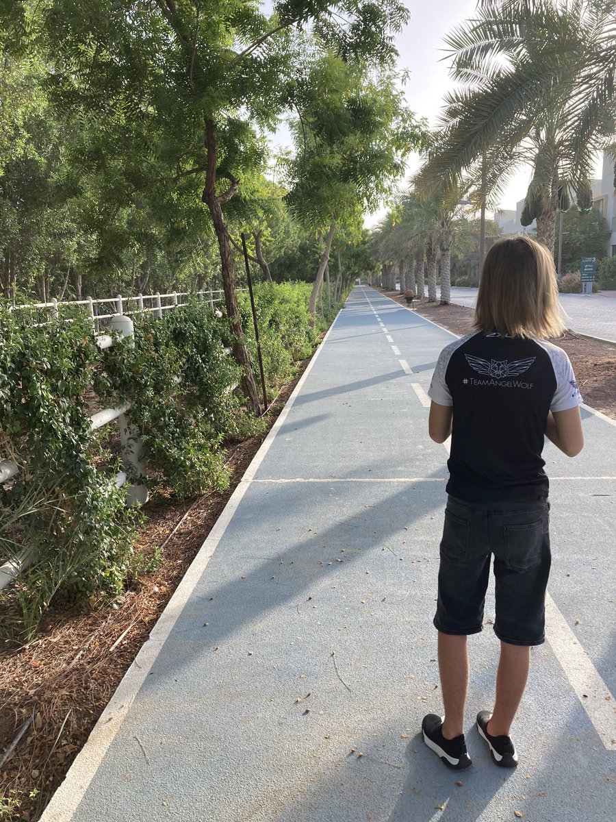 TeamAngelWolf's tweet photo. Day 24: #walkwithrio with Dad and LunaWolf #moveinjuly #togetherwecan @thesustainablecity https://t.co/nrs7msHC8s