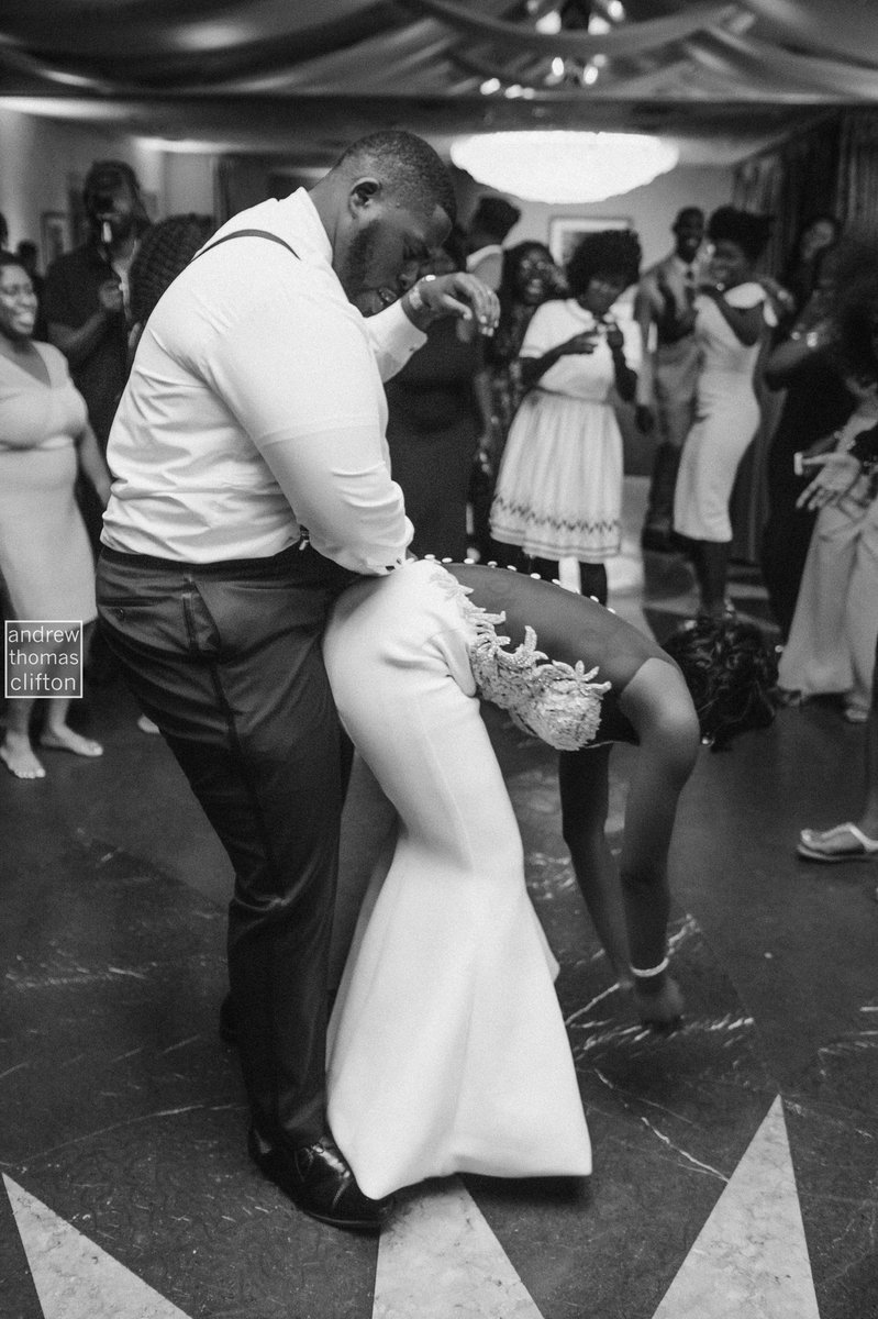 andrewtclifton's tweet photo. What that hand goes up ‘pon de dance floor then you know she’s about to get low on you. #blacklove #blacklust #weddingtings https://t.co/wwe95SnJJi