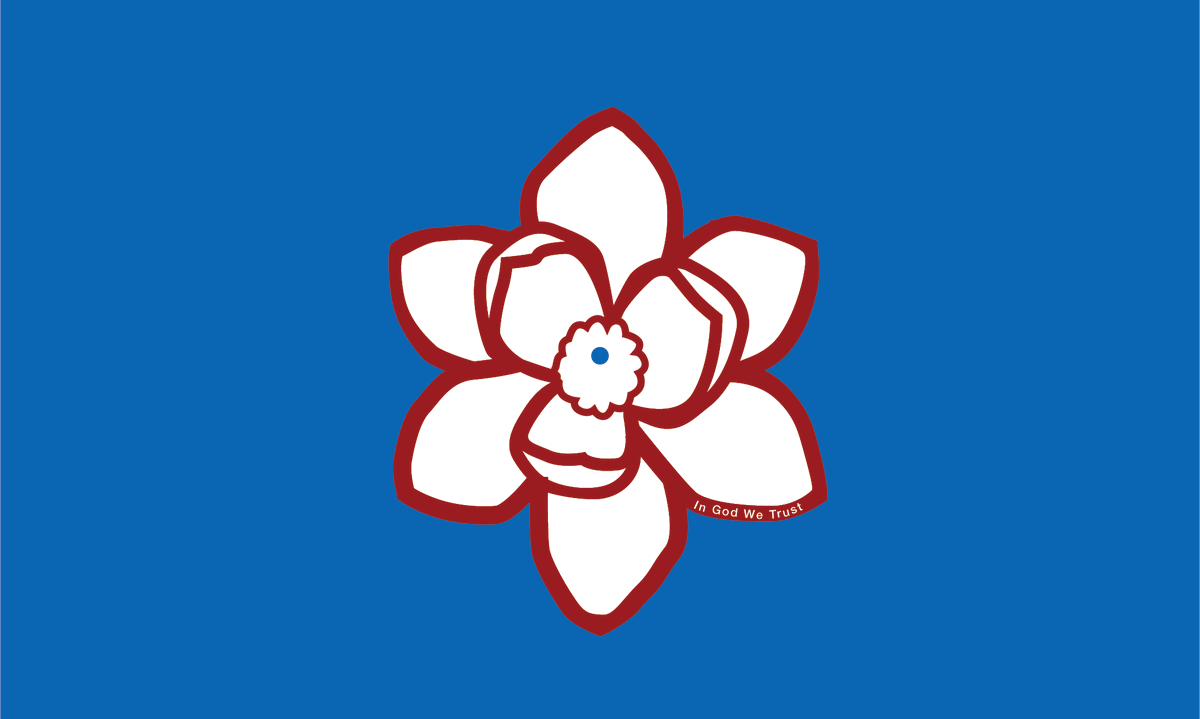 urbanlifesigns's tweet photo. @jqmcd @SFfogGoldFlag A few versions of blue and red... and oh, "In God We Trust" has moved. #MSflag #NewMSflag #MississippiFlag #NewMississippiFlag #vexillology https://t.co/opyHZjybUy