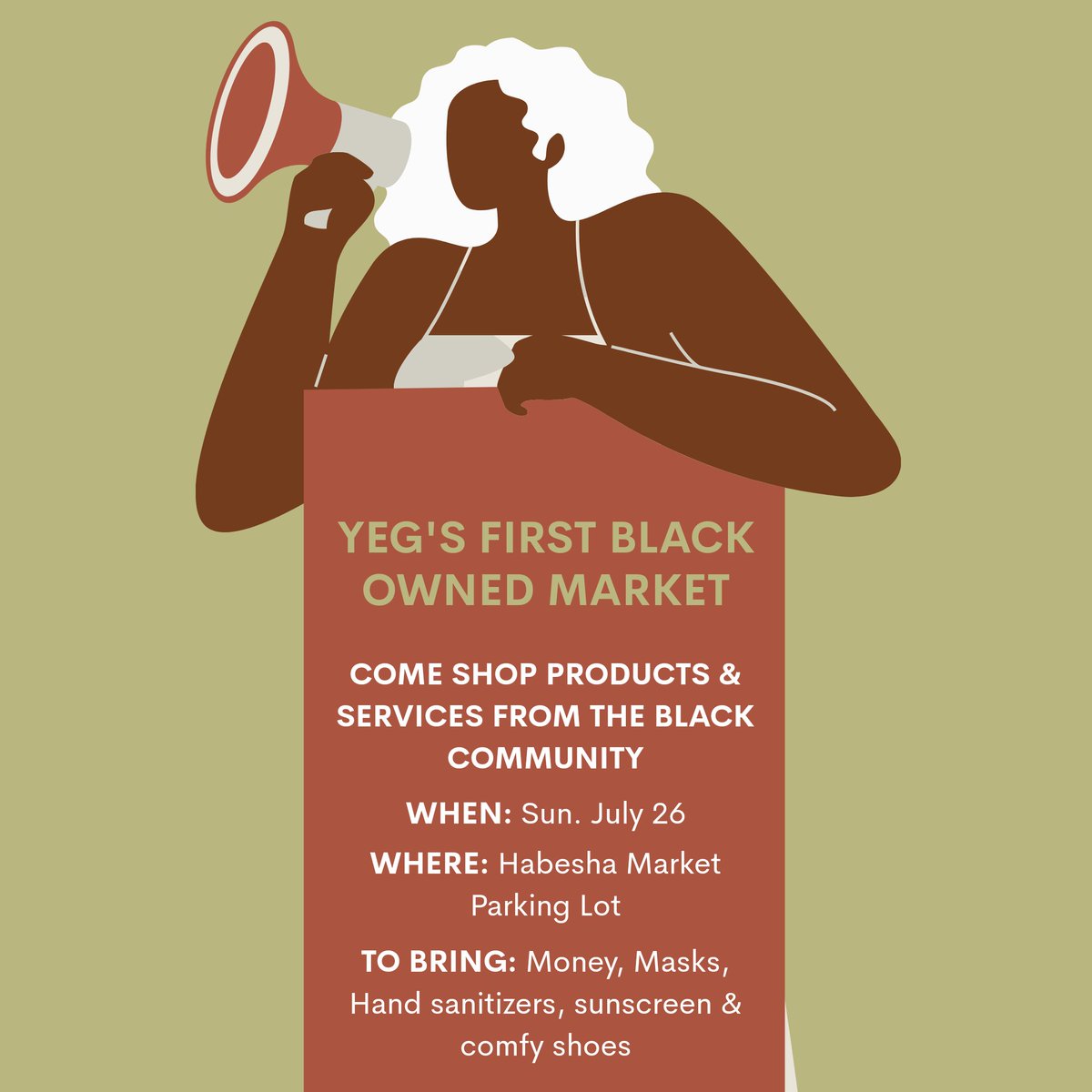 laconnexional's tweet photo. Who is coming to Edmonton's first Black-Owned Market?

More info at https://t.co/xHx2kpVycd #yeg #yeggers #market #yegmedia #yeglocal #yegbusiness #yegbiz https://t.co/8brCIsUiMZ