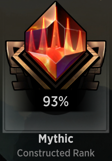 Wanted to give a shoutout to <a href="/covertgoblue/">CovertGoBlue</a>. I've reached Mythic in <a href="/MTG_Arena/">MTG Arena</a> by combining his Solar Flare and UW Yorion Blink decks to create Teferion Wishes BO1. 67% win rate in ladder games starting in Diamond Tier 3. Not bad for a dad with a newborn!

mtga.cc/decks/teferion…