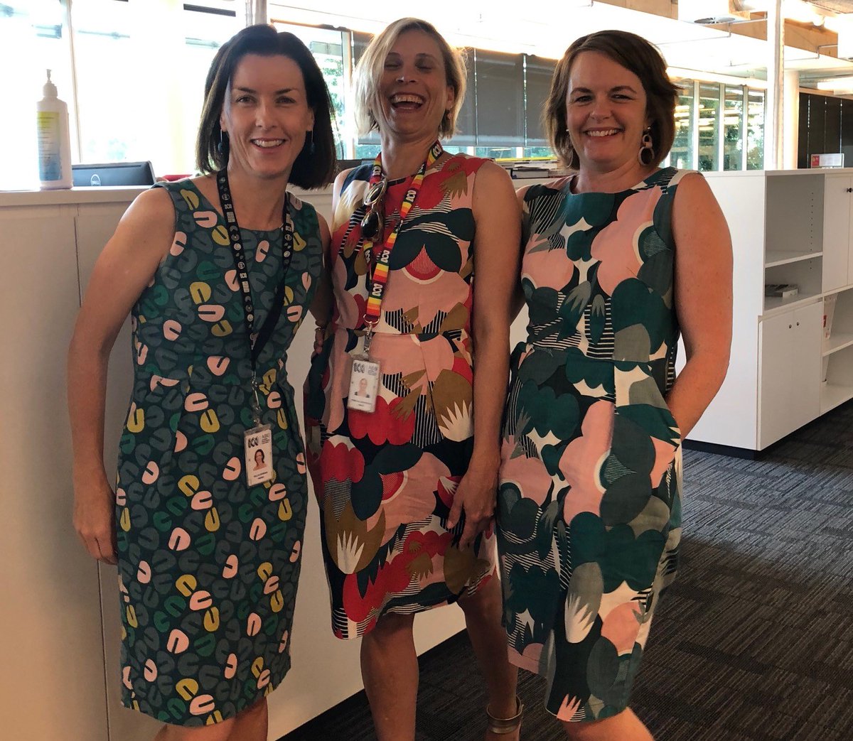 My team and I have all just had a big cry on Zoom together (what a time!) and I will miss them so very much. They are an exceptional bunch of audio stars who create world-class  #podcasts. Sometimes, we even dress alike!