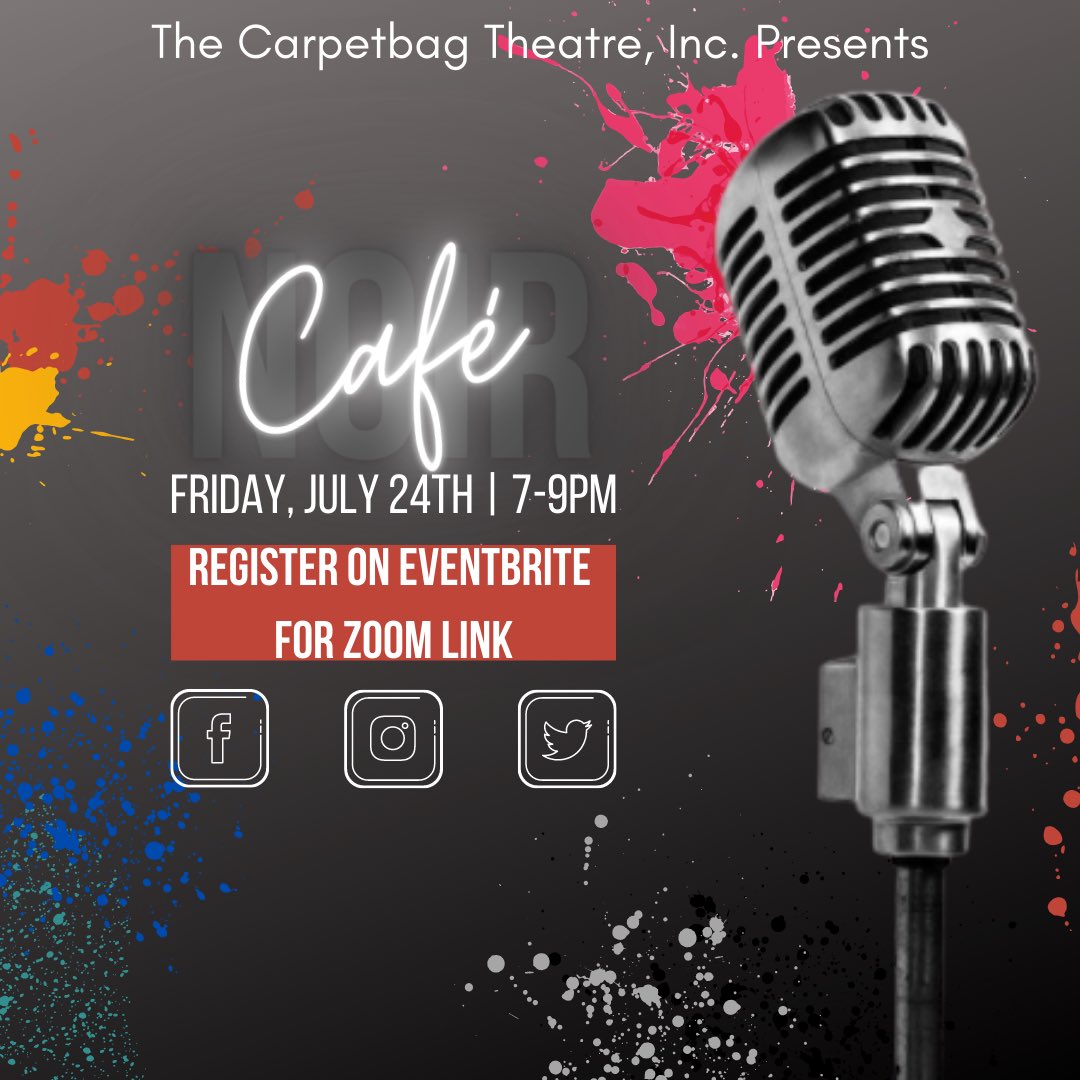 Join us Friday night at 7pm for an open mic sure to leave you fulfilled!! 

Click the link below to join us! 

zoom.us/j/92464677430