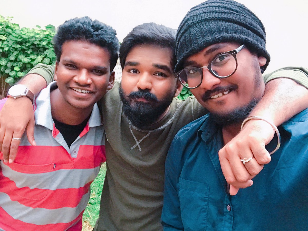 pratheek_prem's tweet photo. Happy birthday to my @thefilmSNN dialogue writer Rup Kumar . A wonderfully talented young guy . Long way to go #happybirthday #sadhanannunadipe #actorslife https://t.co/Fu2mGTCYkn