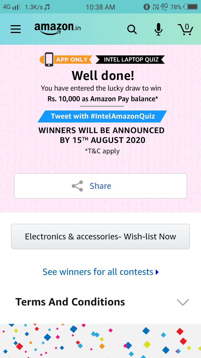 Shishupaldurga's tweet photo. #IntelAmazonQuiz hope.... https://t.co/BaLhL1OeYs
