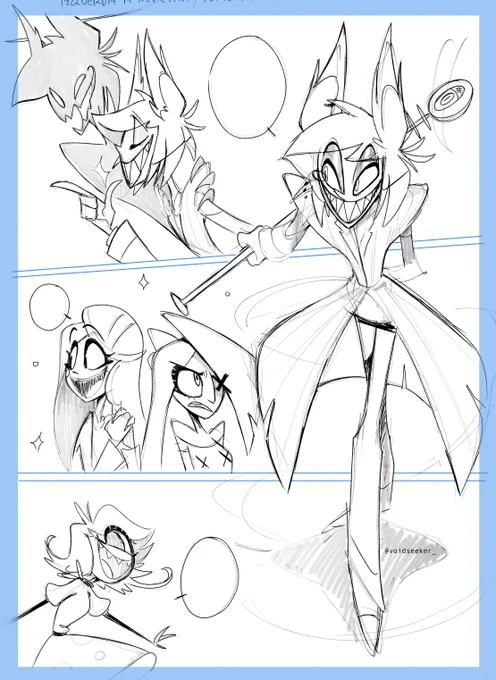 Hazbin Hotel Fan Comic W.I.P ! 