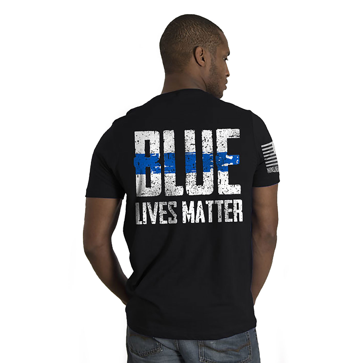 LiveDairenn's tweet photo. They say unity - *I* say conformity.

The First #Dodgers or #Angels #MLB game the general public can buy a ticket to, I'm not showing up in my team jerseys.  I'm wearing this.  All Season.

#ThisWeShallDefend #IStandForTheFlag #AllLivesMatter #BlueLivesMatter https://t.co/QEUReW8gw4