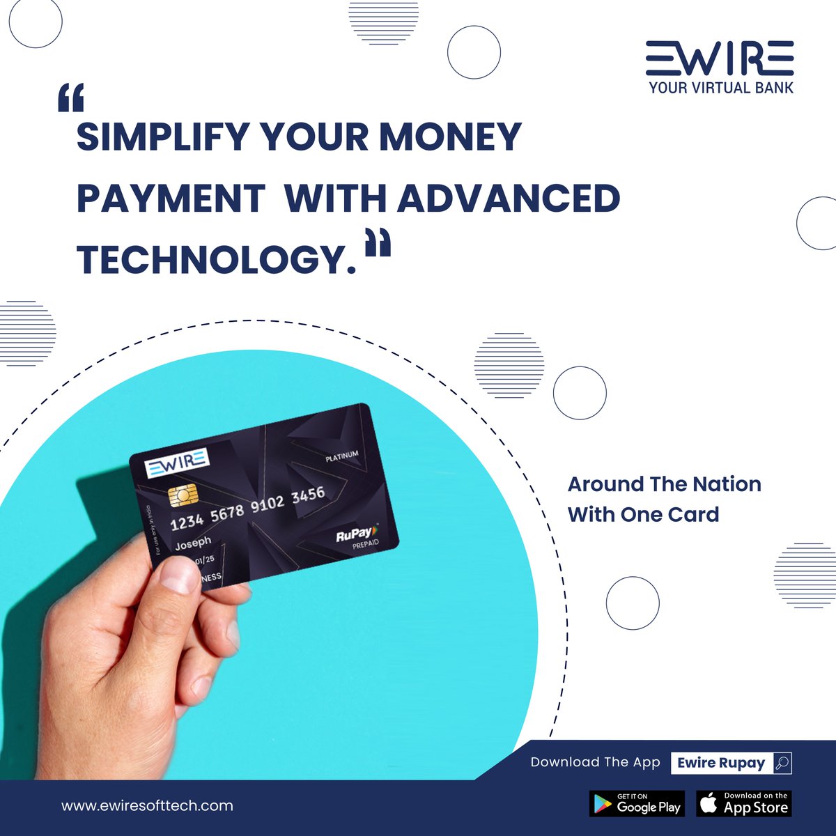 ewire_softtech's tweet photo. Simplify Your Money Payment With Advanced Technology
#staysafee #stayhome #stayhealthy #stayhomestaysafe
#aftercovid #aftercovid19 #afterlockdown #aftercorona
#digitalpayment #digitalpayments #virtualbanks #onlinebanking #onlineshopping #mobilebanking #financeandeconomy https://t.co/qN4KbRMmPo