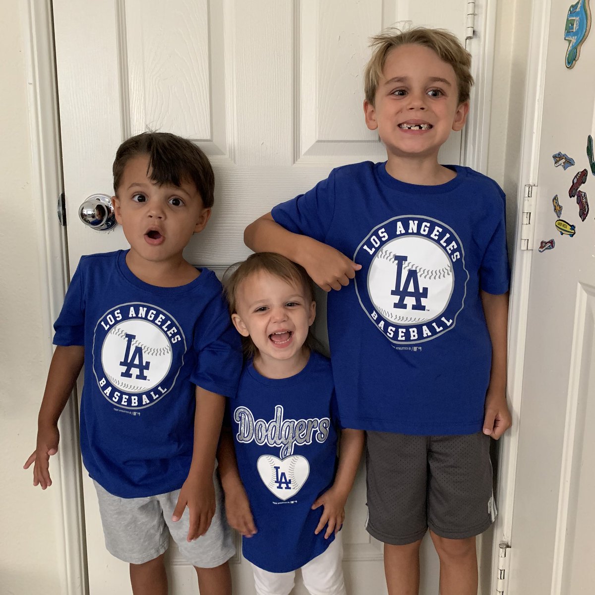 mrsmahercore's tweet photo. What a great start to Opening Day! @Dodgers #OpeningDay https://t.co/1bY3GYdyI8