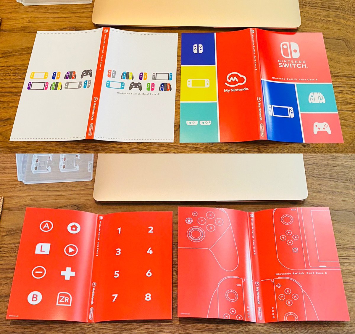 Ni Lab ソフトをまとめて8枚まで収納できます 持ち運びにも便利です オリジナルのタイトルシートが2種ついて お好みのデザインに入れ替え 必要なポイント 500プラチナポイント Nintendo Switch カードケース 8枚収納 My Nintendo Store